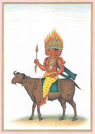 AGNI -A deva (god), god of fire